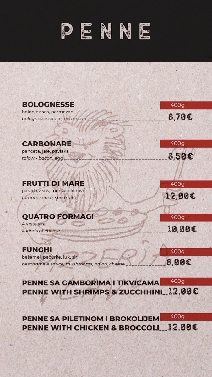 Menu Pizzeria Lav-10