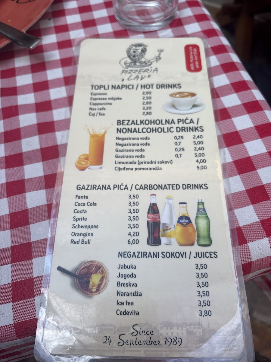 Menu Pizzeria Lav-2